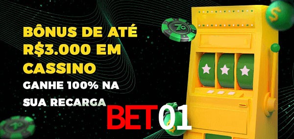 Bet01 melhor bônus de depósito